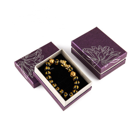 Beads hand string box bracelet box jewelry gift box Magenta pendant box 0 - Tophatter Daily Deals