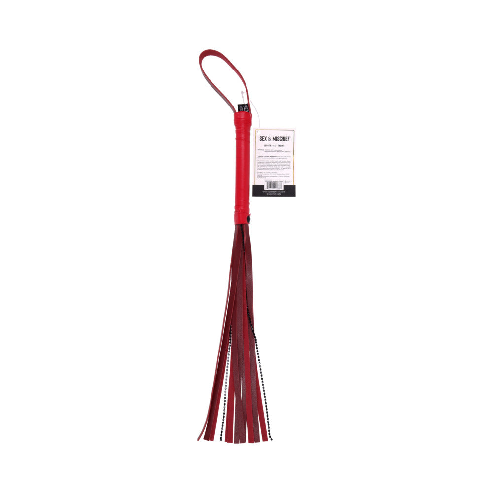 Sex & Mischief Ex's & Oh's Crystal Flogger - Tophatter Daily Deals