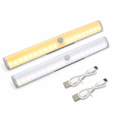 Stick Anywhere LED Motion Activated Sensor Light Rechargeable Indoor Lighting - Tophatter Daily Deals