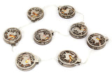 Wooden Reindeer Light String Christmas Bauble LED Garland Fairy Lights - Tophatter Daily Deals