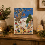 Christmas in the Woods A4 Advent Calendar, Vintage Picture Advent Calendar Advent Calendar - Tophatter Daily Deals