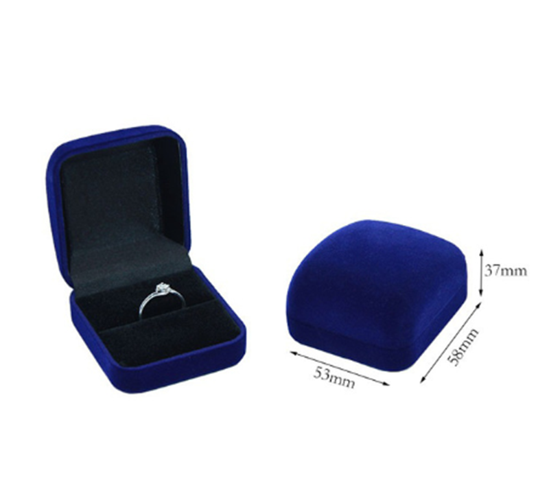 Butterfly Buckle Badge Flannel Pin Buckle Brooch Gift Storage Box Blue 0 - Tophatter Daily Deals