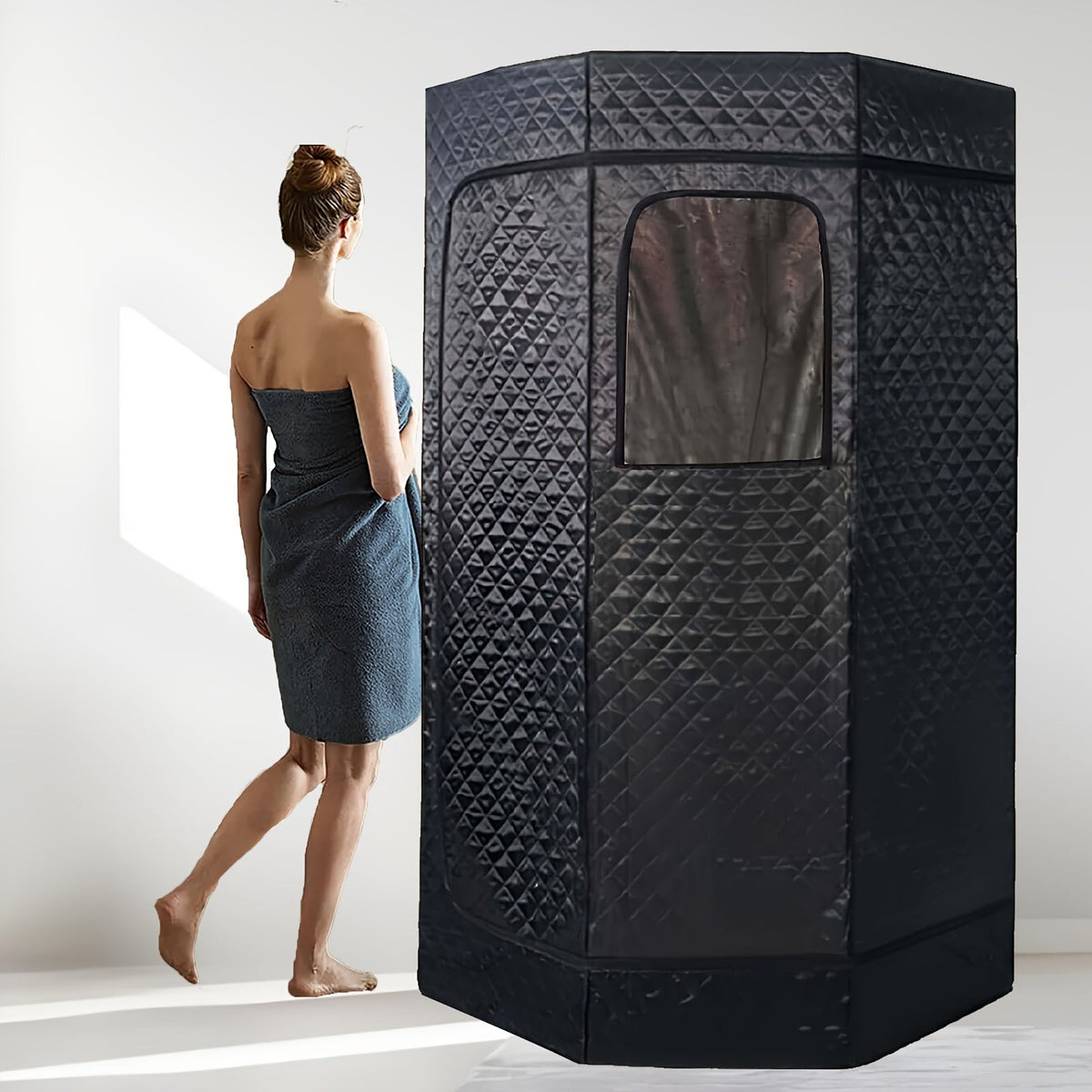 Full Size Portable Steam Sauna Tent for Home Outdoor > Camping - Tophatter Daily Deals