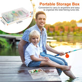 94-Piece: Fishing Lures Kit Soft Plastic Fishing Baits Set Outdoor Recreation - Tophatter Daily Deals