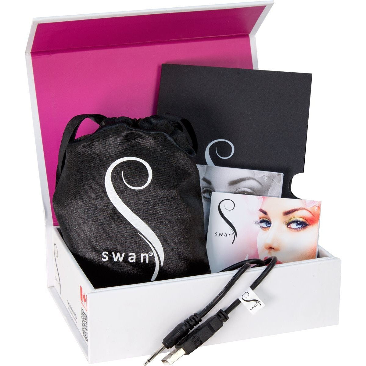 Swan Kiss Squeeze Control Clitoral Vibrator in Pink Vibrator - Tophatter Daily Deals