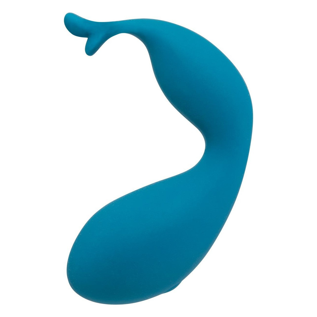 Swan Kiss Squeeze Control Clitoral Vibrator in Teal Vibrator - Tophatter Daily Deals