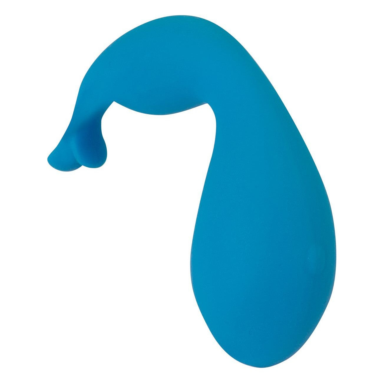 Swan Kiss Squeeze Control Clitoral Vibrator in Teal Vibrator - Tophatter Daily Deals