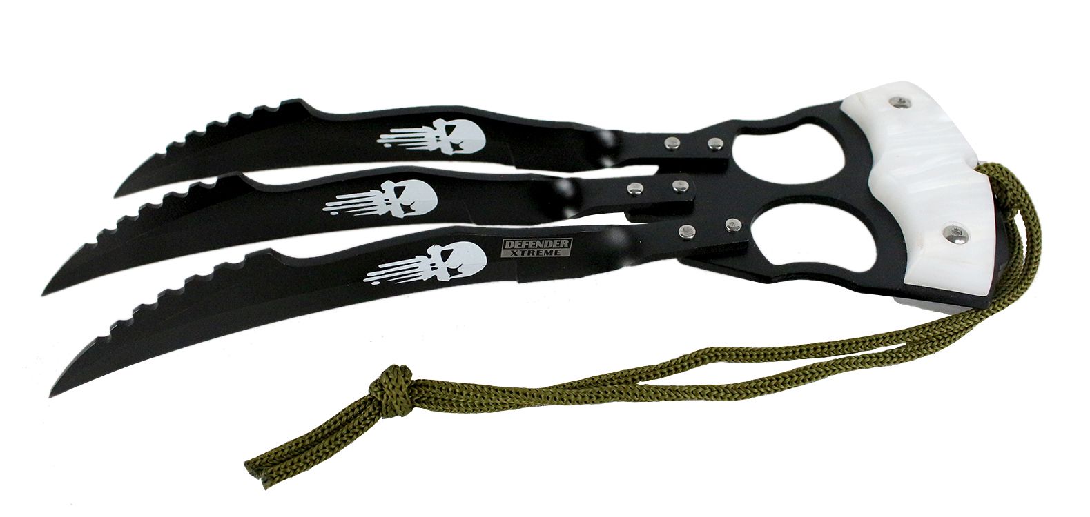 10" Defender Xtreme Fantasy Hunting Claw Knife with Nylon Sheath - Tophatter Daily Deals