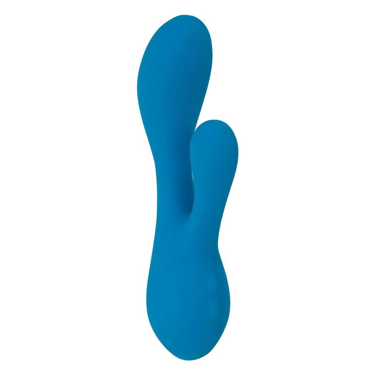 Swan Hug Squeeze Control Rabbit Vibrator in Teal Rabbit Vibrator - Tophatter Daily Deals