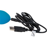 Swan Hug Squeeze Control Rabbit Vibrator in Teal Rabbit Vibrator - Tophatter Daily Deals