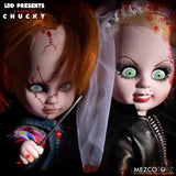 Bride Of Chucky - Living Dead Dolls Presents Chucky and Tiffany Collectible Doll - Tophatter Daily Deals