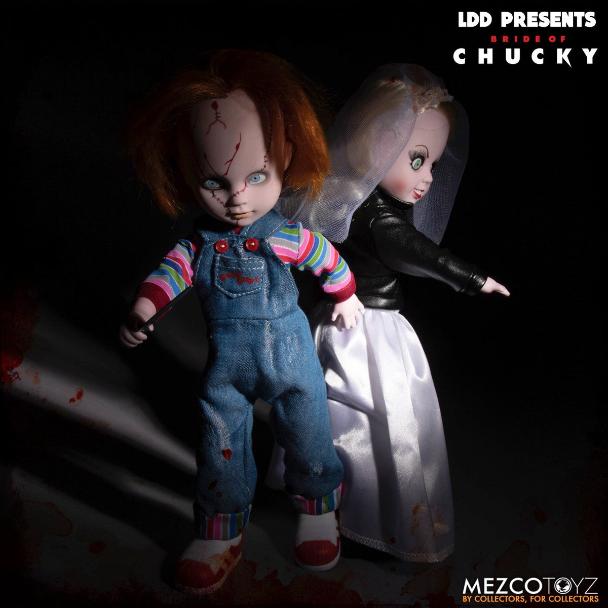 Bride Of Chucky - Living Dead Dolls Presents Chucky and Tiffany Collectible Doll - Tophatter Daily Deals