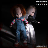 Bride Of Chucky - Living Dead Dolls Presents Chucky and Tiffany Collectible Doll - Tophatter Daily Deals