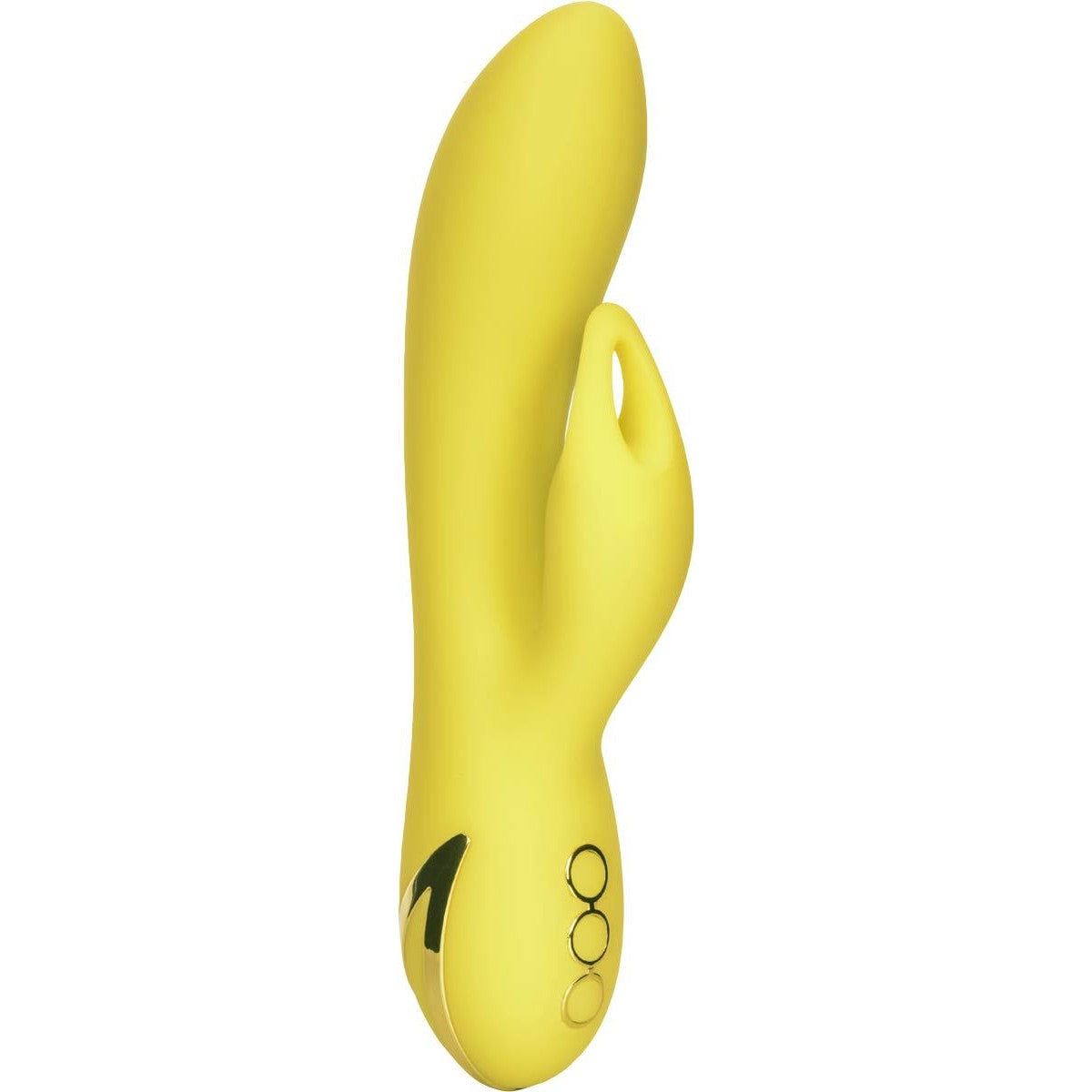 California Dreaming Venice Vixen Vibe in Yellow Clitoral G-Spot Vibrator - Tophatter Daily Deals