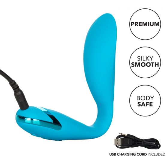California Dreaming Palm Springs Pleaser Vibe in Blue Vibrator - Tophatter Daily Deals
