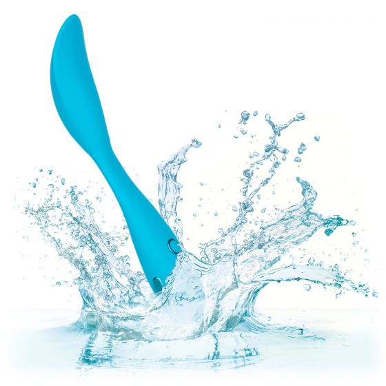 California Dreaming Palm Springs Pleaser Vibe in Blue Vibrator - Tophatter Daily Deals