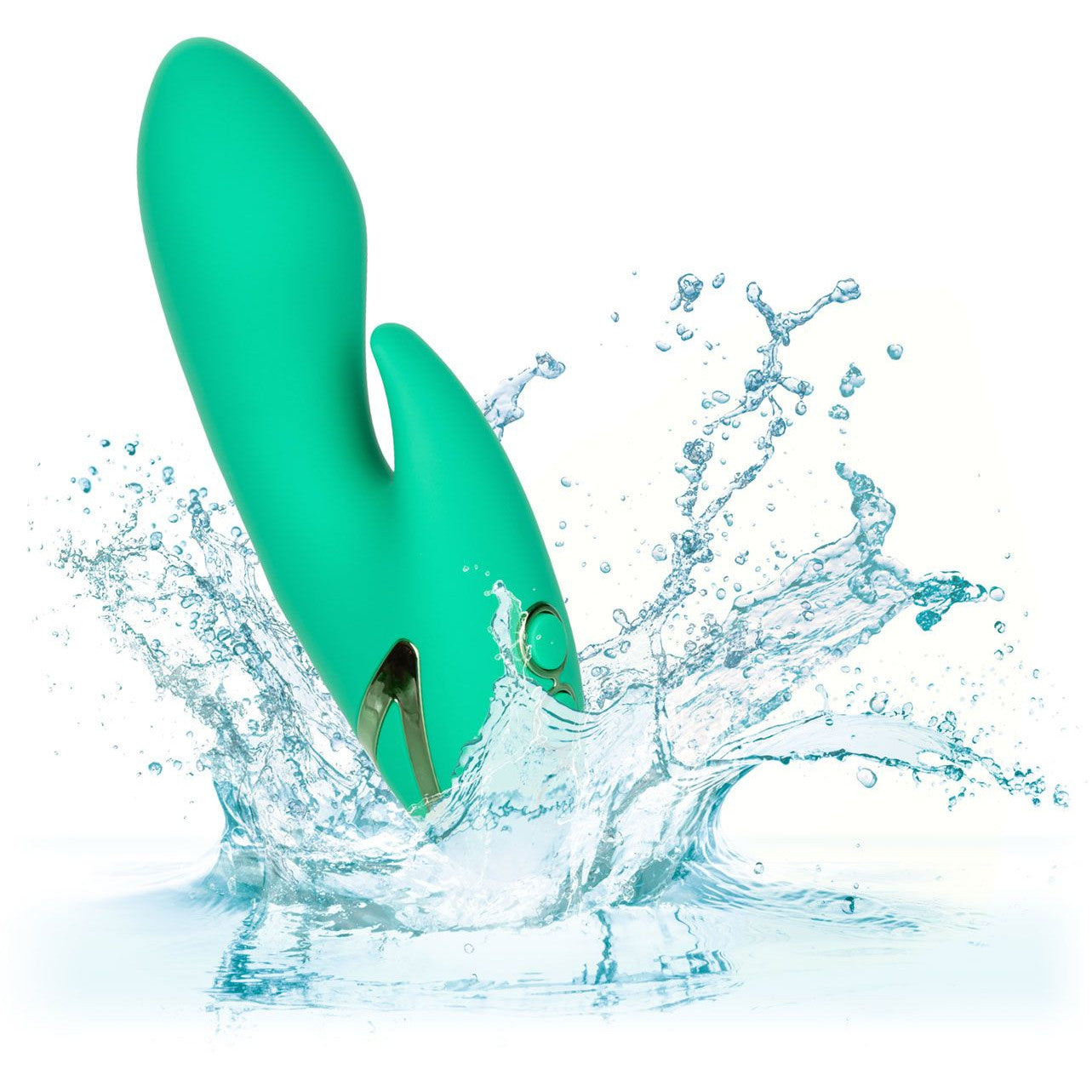 California Dreaming Sierra Sensation Vibe in Green Clitoral G-Spot Vibrator - Tophatter Daily Deals