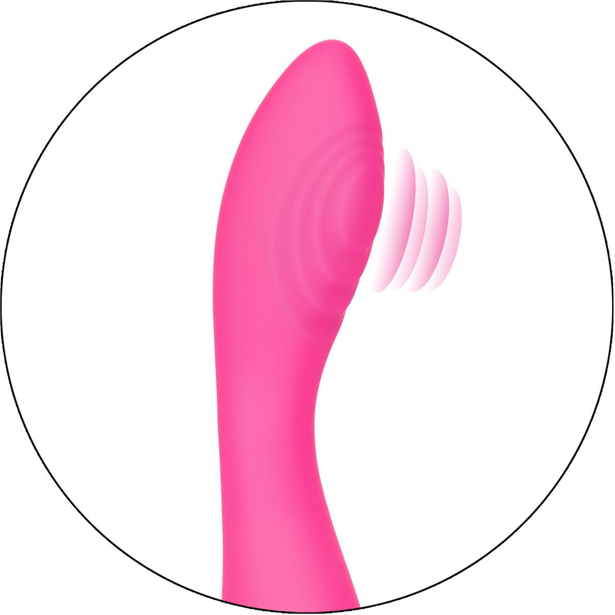 California Dreaming Surf City Centerfold Vibe in Pink Clitoral G-Spot Vibrator - Tophatter Daily Deals