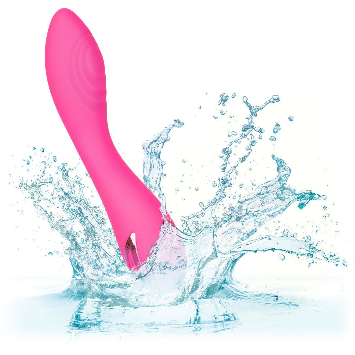 California Dreaming Surf City Centerfold Vibe in Pink Clitoral G-Spot Vibrator - Tophatter Daily Deals
