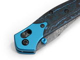 Benchmade 945 Mini Osborne - Gold Class - Damasteel - Fat Carbon Handle - 945-221 Knives - Tophatter Daily Deals