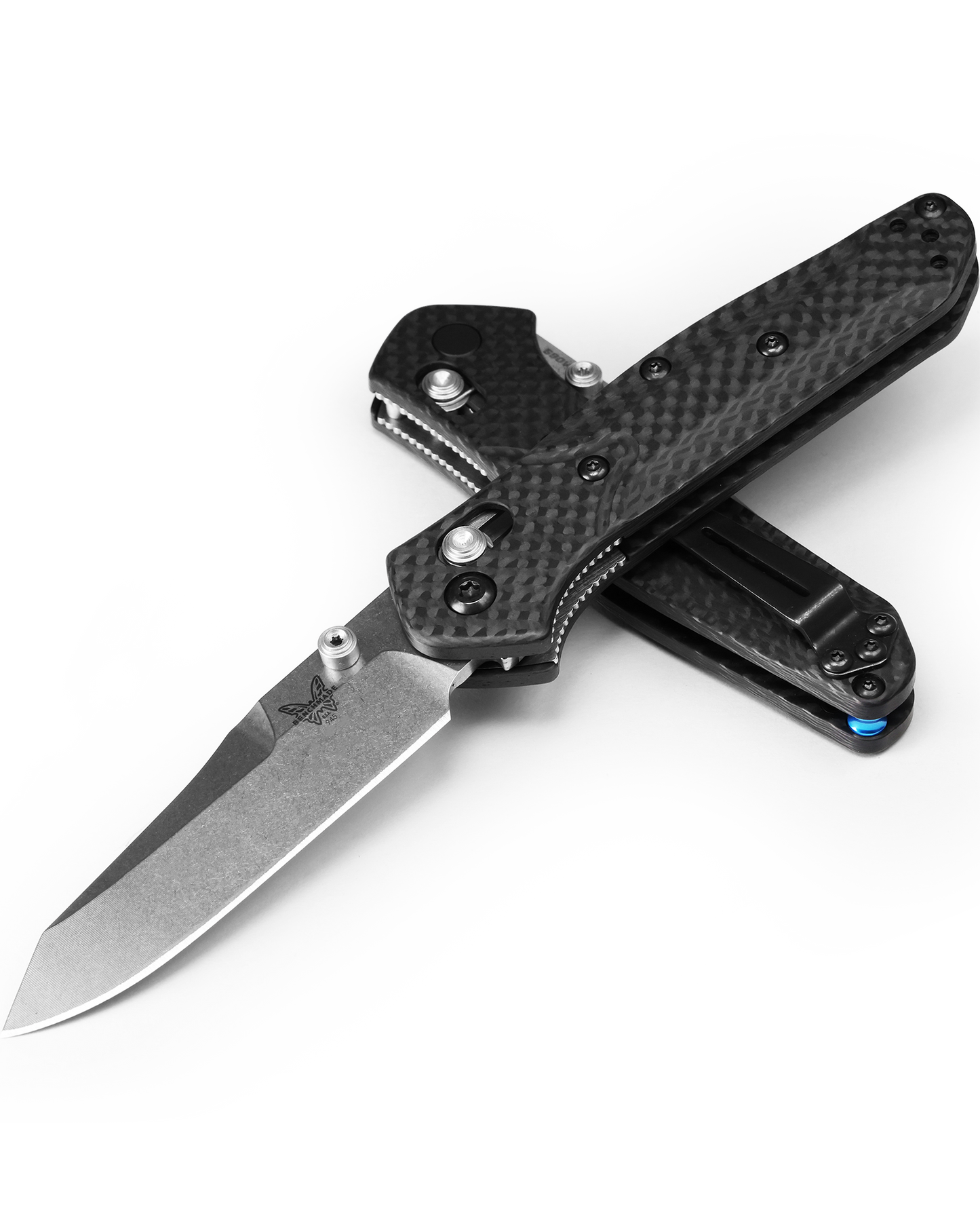 Benchmade 945 Mini Osborne - Carbon Fiber - CPM-S90V - 945-2 Knives - Tophatter Daily Deals