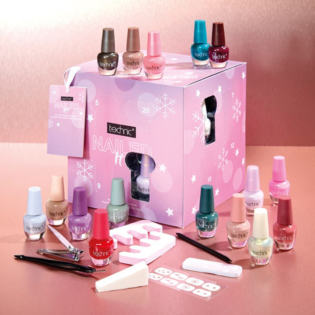 Nail Varnish Christmas Advent Calendar | Nail Polish Festive Advent Calendar Advent Calendar - Tophatter Daily Deals