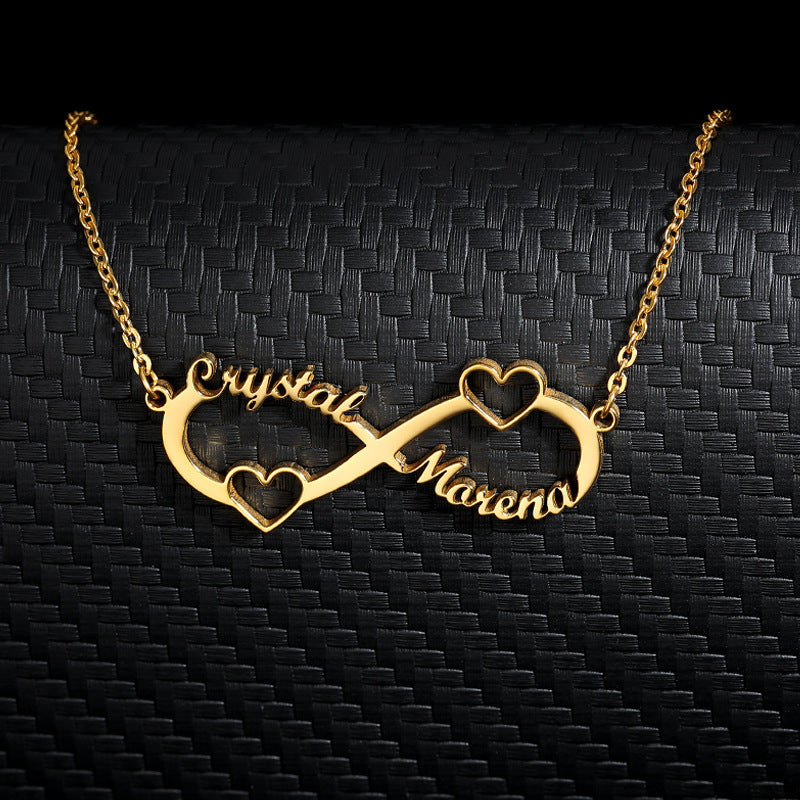 8 word pendant clavicle chain 7 - Tophatter Daily Deals