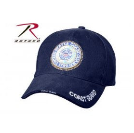 Rothco U.S. Coast Guard Deluxe Low Profile Insignia Cap - Tophatter Daily Deals