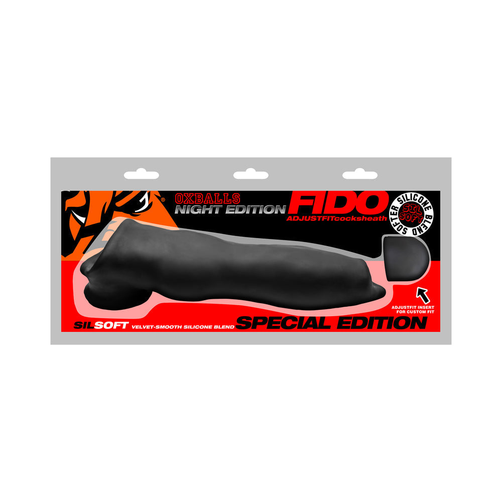 Oxballs Fido Velvet-Smooth Beast Cocksheath Special Edition Night - Tophatter Daily Deals
