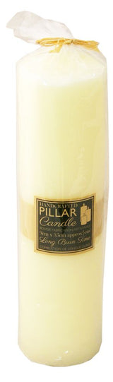 250 Hour Large Church Pillar Candle ~ Cream Votive Candle Candle - Tophatter Daily Deals