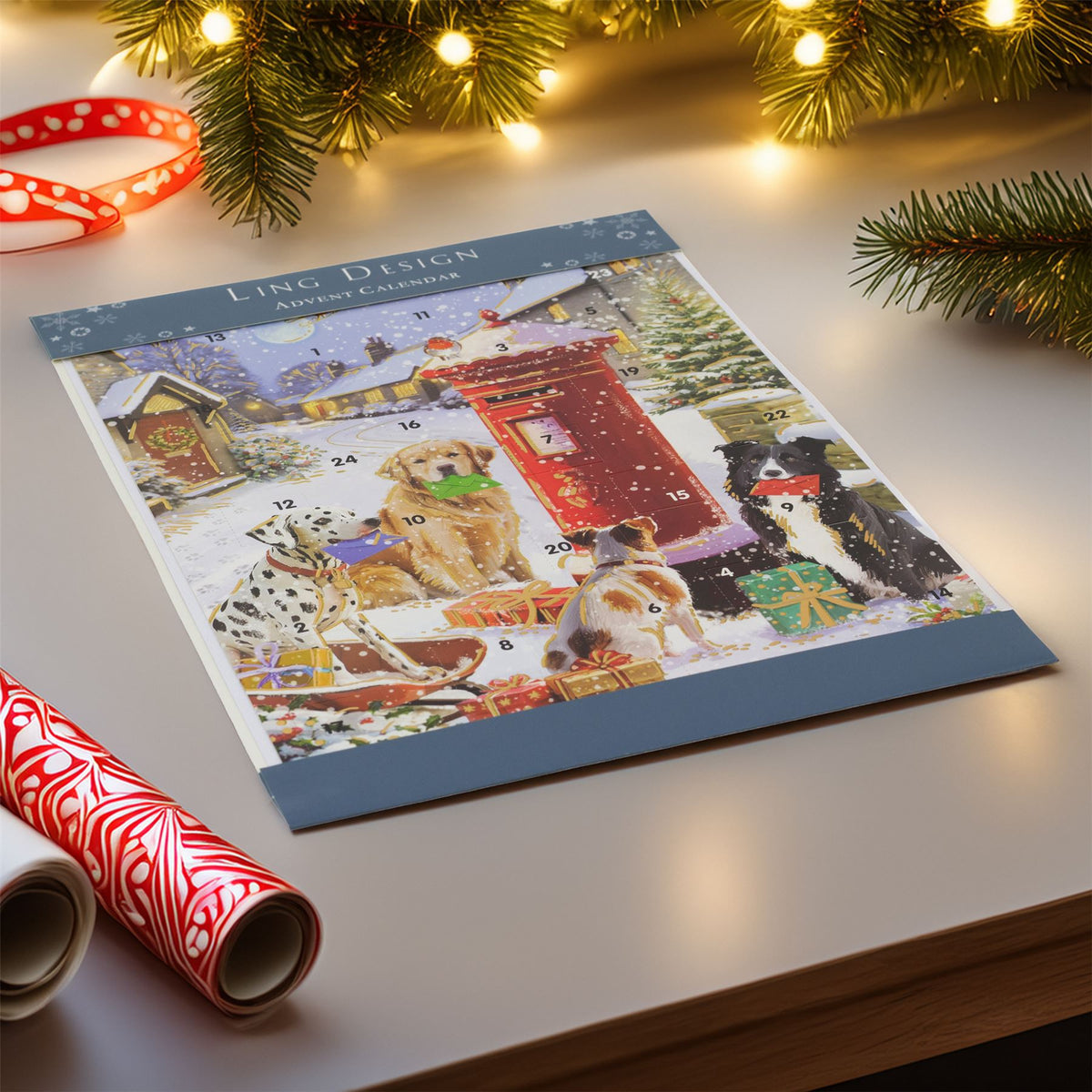 Christmas Delivery Advent Calendar | Traditional Christmas Advent Calendar Advent Calendar - Tophatter Daily Deals