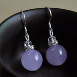 Natural Jadeite Bead Earrings 4 Earrings - Tophatter Daily Deals