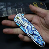 3D Printed Mermaid Camping Knife with Belt Clip - Tophatter Daily Deals