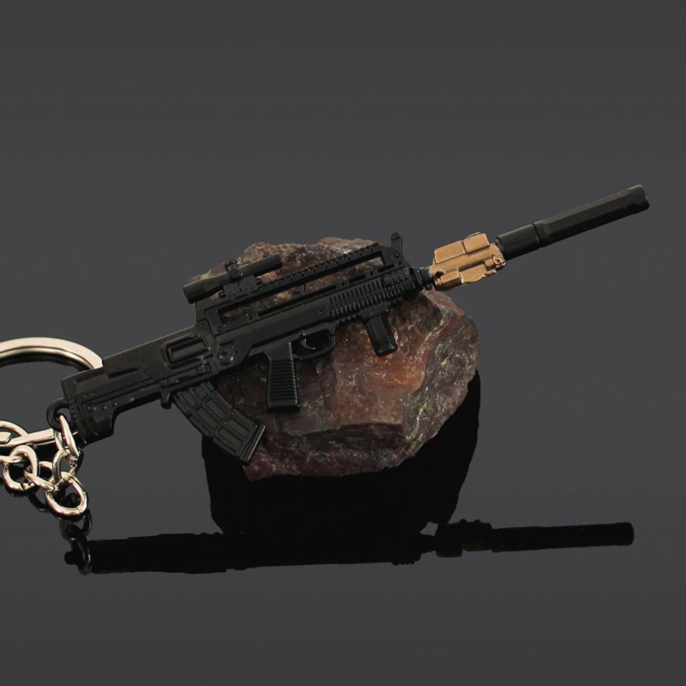 14 in 1 Keychain of Advanced Morden Gun With Accessories - Tophatter Daily Deals