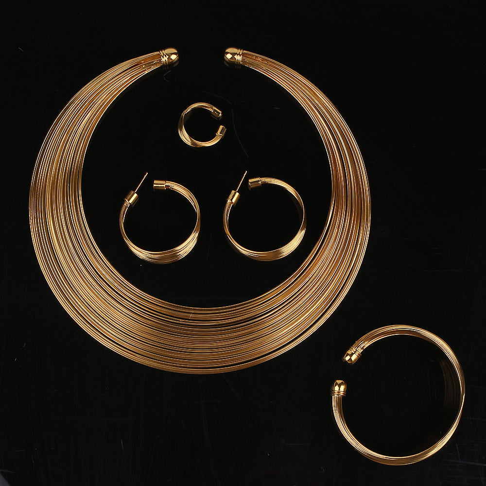 Bracelet Ring Jewelry Set Suit 0 - Tophatter Daily Deals