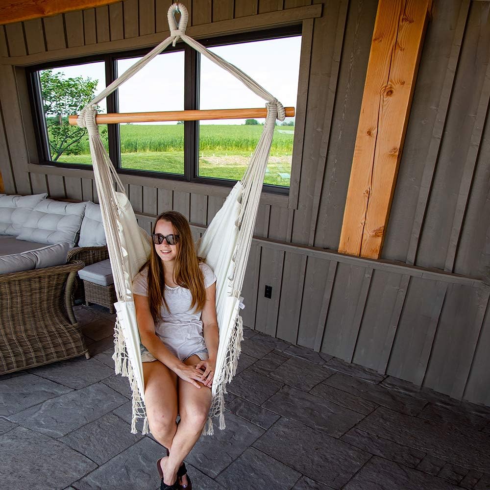 Vivere Brazilian Hammock Chairs Outdoor Equipment - Tophatter Daily Deals
