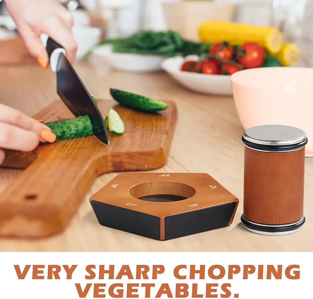 Knife Sharpener Diamond Rolling Set Fall 2025 Precision - Tophatter Daily Deals