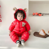 Baby Winter Clothes Velvet Padded Coat 0 - Tophatter Daily Deals