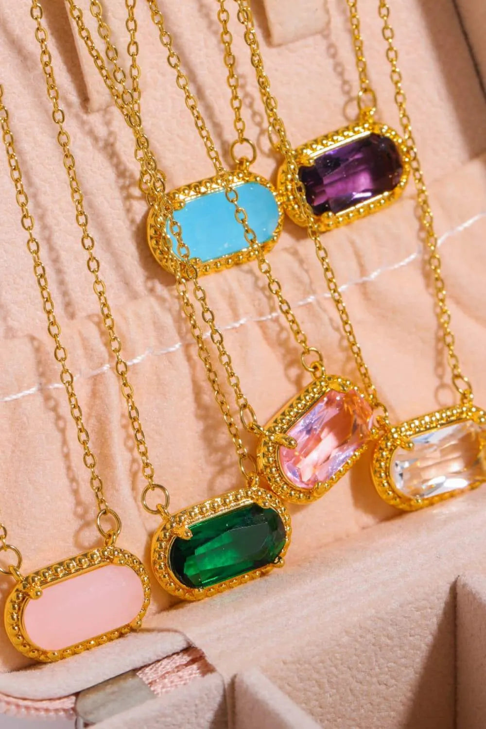 Copper 14K Gold-Plated Pendant Necklace Necklaces - Tophatter Daily Deals