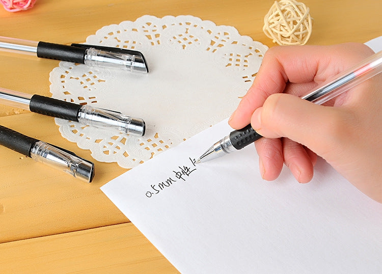 0.5 carbon refill black GEL pen signature pen 1PC Art office supplies - Tophatter Daily Deals