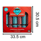 House of Games Christmas Crackers Pack of 6 with Original Quiz Rounds and Trophy Christmas Cracker - Tophatter Daily Deals