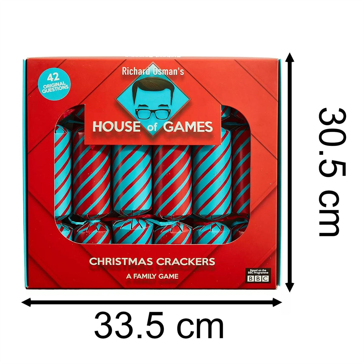 House of Games Christmas Crackers Pack of 6 with Original Quiz Rounds and Trophy Christmas Cracker - Tophatter Daily Deals