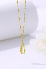 18K Gold-Plated Pendant Necklace Necklaces - Tophatter Daily Deals