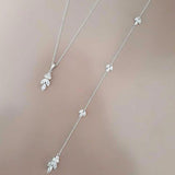 Back Chain Body Chain Bridal Jewelry Simple Silver 0 - Tophatter Daily Deals