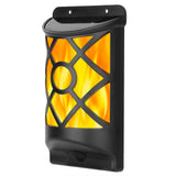 96 LEDs Waterproof Flame Solar Lights Outdoor Outdoor Lighting - Tophatter Daily Deals