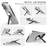 Aluminum Alloy Mobile Phone Bracket Horizontal And Vertical Available Rotating Decompression Back Paste Lollipop Small Mirror 0 - Tophatter Daily Deals