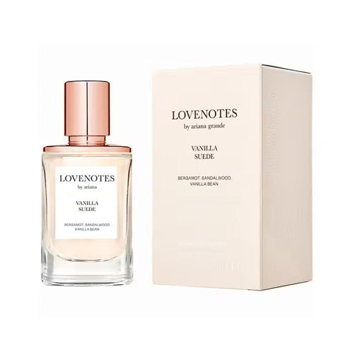 Ariana Grande Lovenotes Vanilla Suede Eau De Parfum 30ml Spray - Tophatter Daily Deals