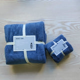 Absorbent Bath Towel For Mother And Child 24style 70x140 plus 34x74 0 - Tophatter Daily Deals