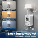 11-in-1 Multifunctional Power Strip with Desk Lamp, Clock, USB Ports & Surge Protection Electronics - Tophatter Daily Deals