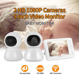5-inch Baby Monitor Surveillance Camera 0 - Tophatter Daily Deals